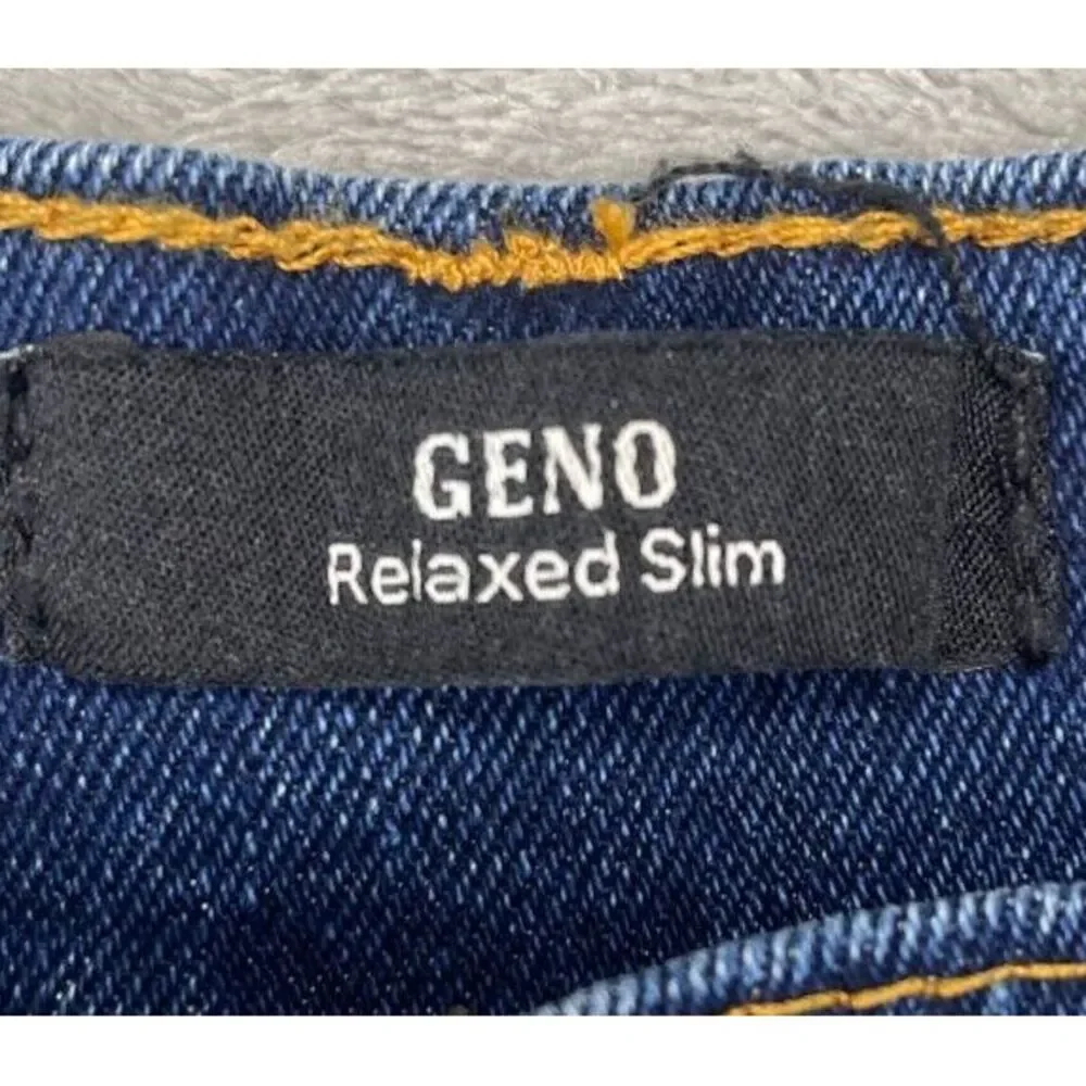 NWT‎ True Religion Men's Geno SN Slim Jeans Relaxed Stretch Size 36x32 Denim